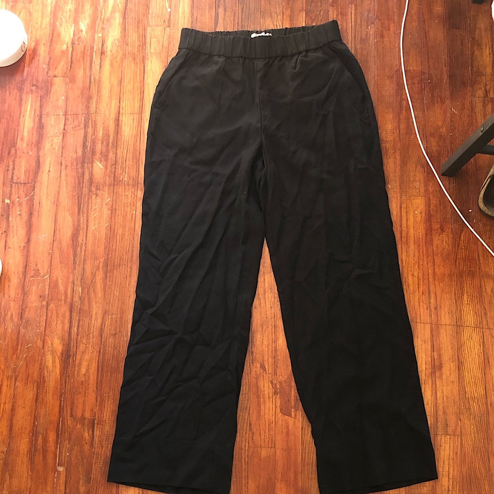 EVERLANE EASY PANTS IN BLACK!